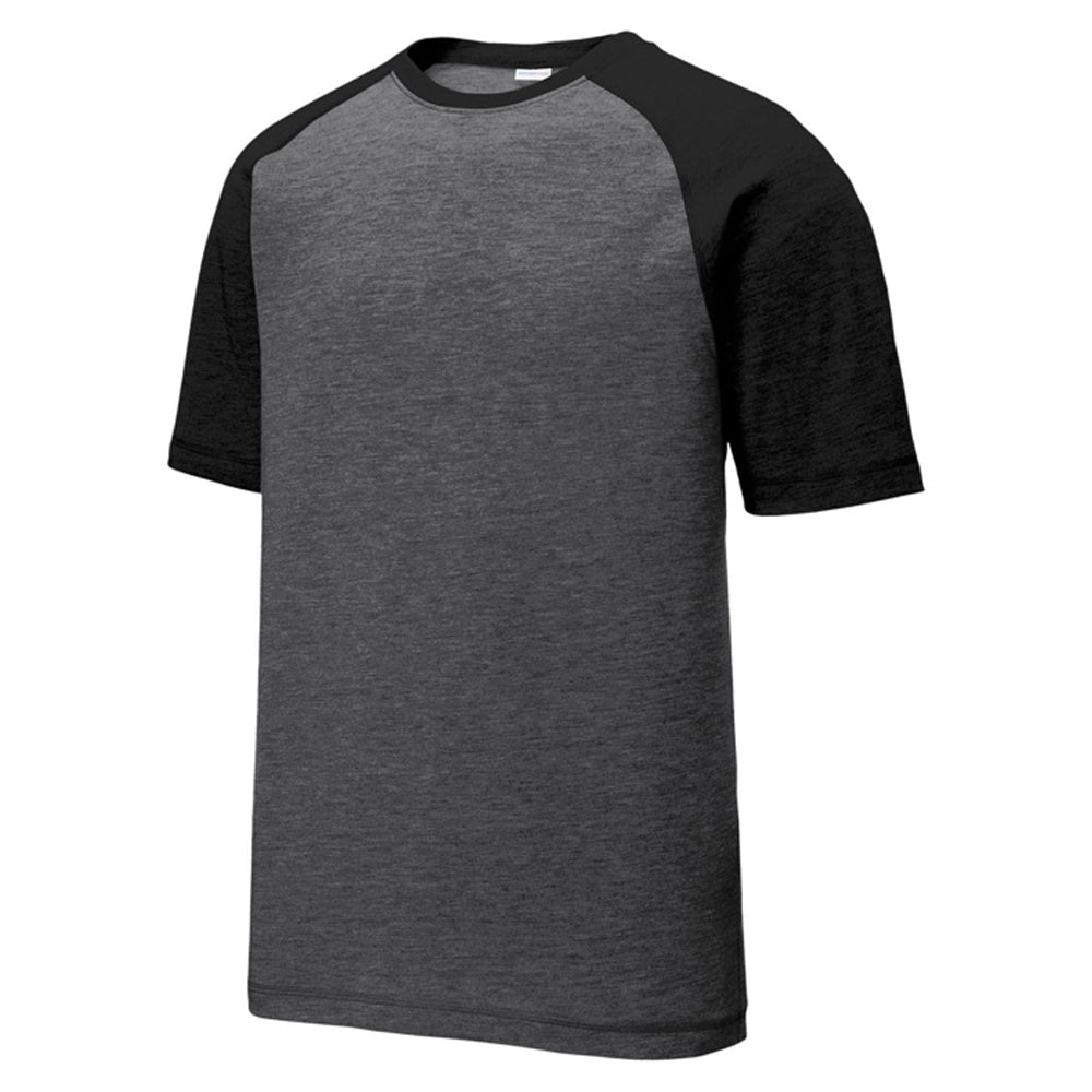 Sport-Tek ® PosiCharge ® Tri-Blend Wicking Raglan Tee