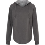 Independent Trading Co. Women’s Lightweight California Wave Wash Hooded Sweatshirt