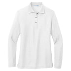 Port Authority® Ladies Silk Touch™ Long Sleeve Polo