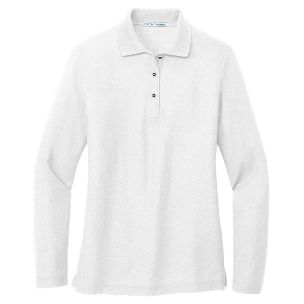 Port Authority® Ladies Silk Touch™ Long Sleeve Polo