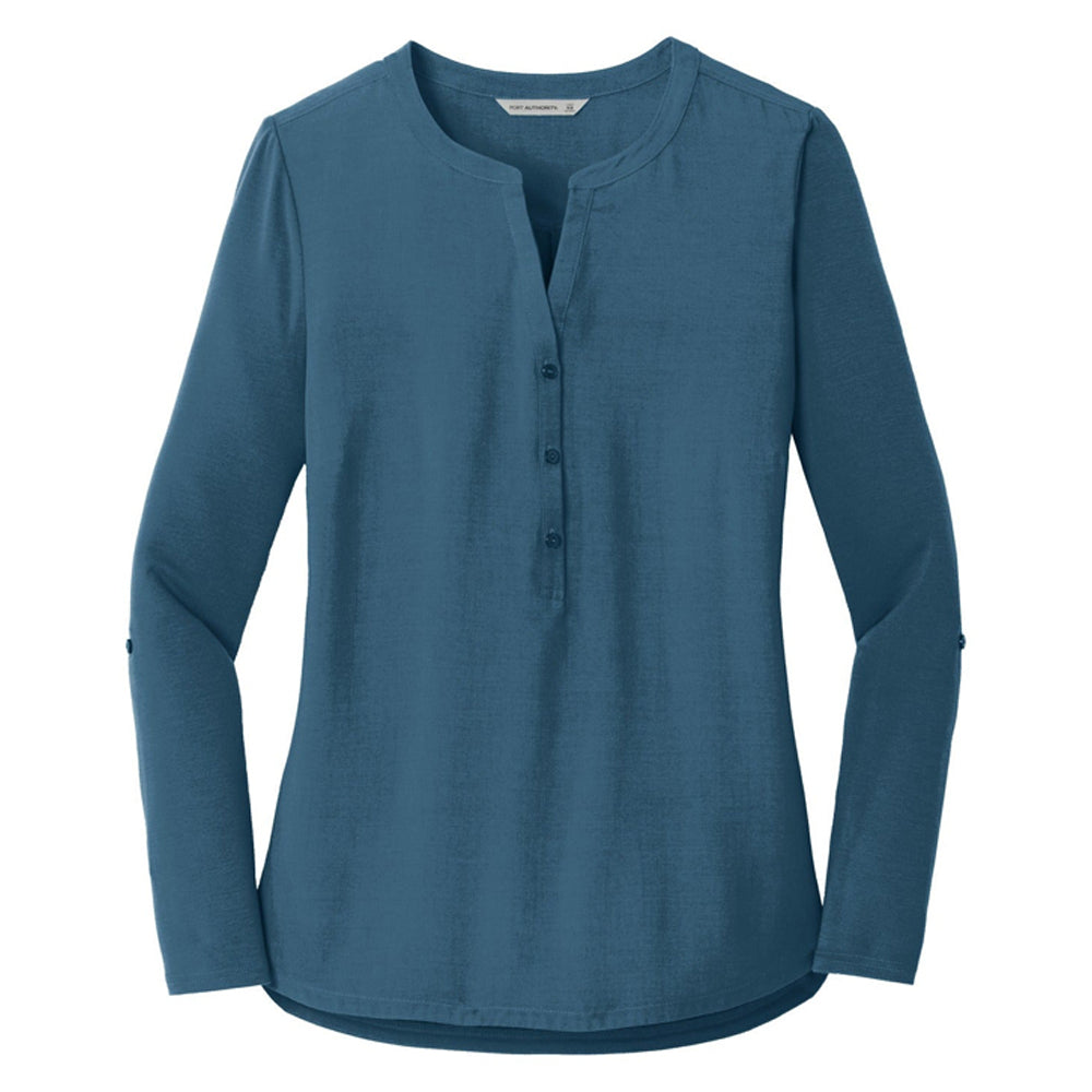 Port Authority® Ladies Concept Henley Tunic