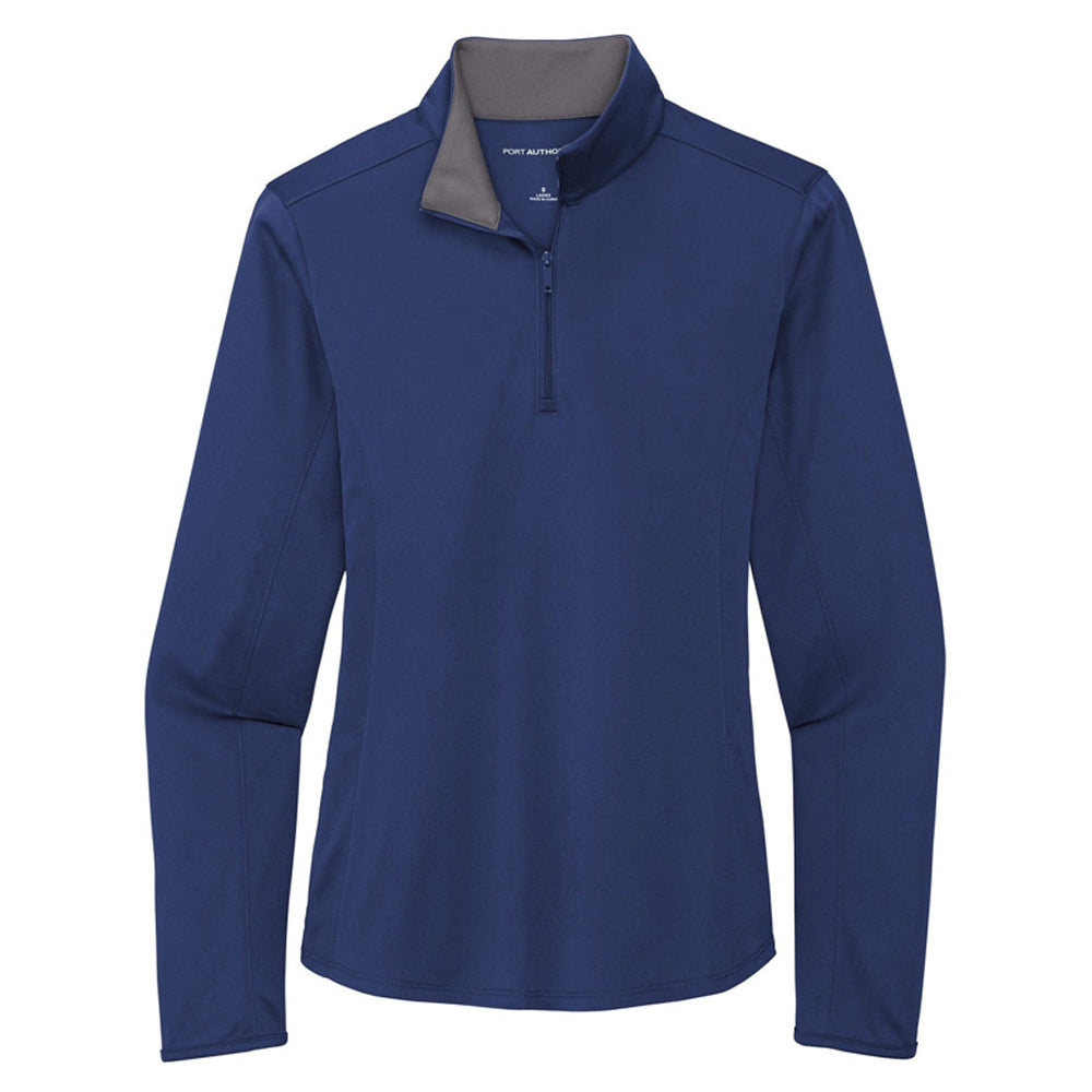 Port Authority ® Ladies Silk Touch ® Performance 1/4-Zip