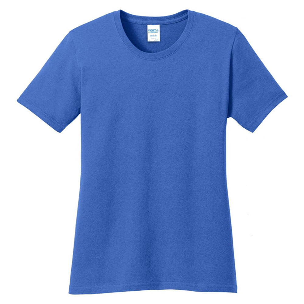 Port & Company® Ladies Core Cotton Tee