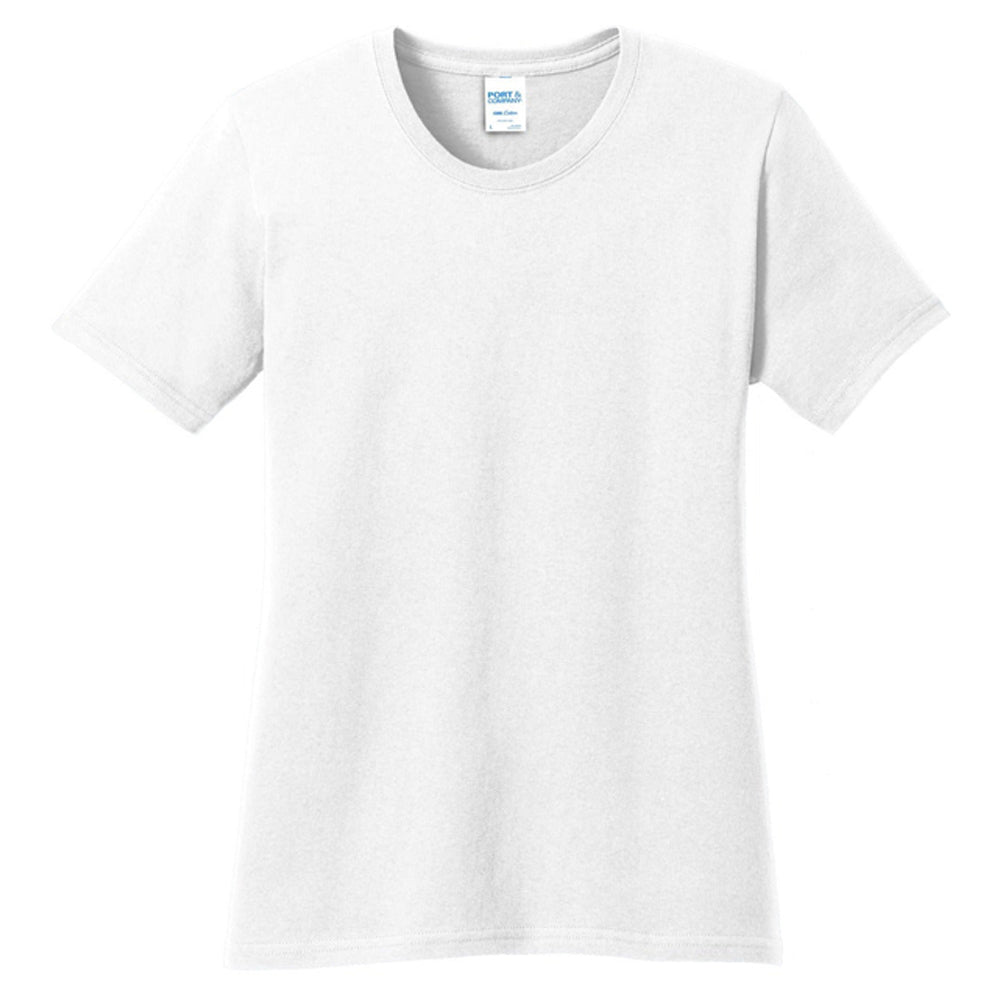 Port & Company® Ladies Core Cotton Tee