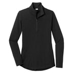 Sport-Tek ® Ladies PosiCharge ® Tri-Blend Wicking 1/4-Zip Pullover