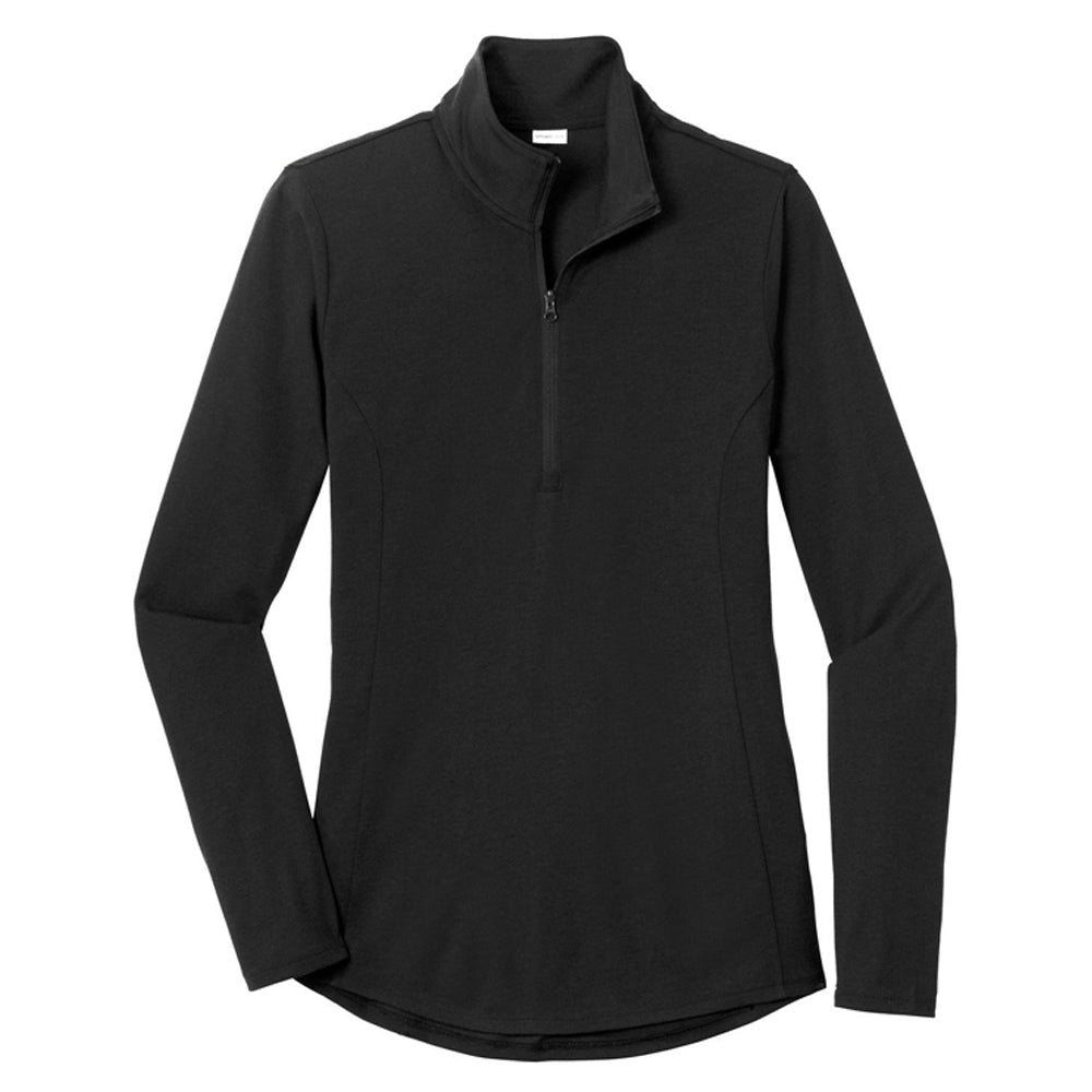 Sport-Tek ® Ladies PosiCharge ® Tri-Blend Wicking 1/4-Zip Pullover