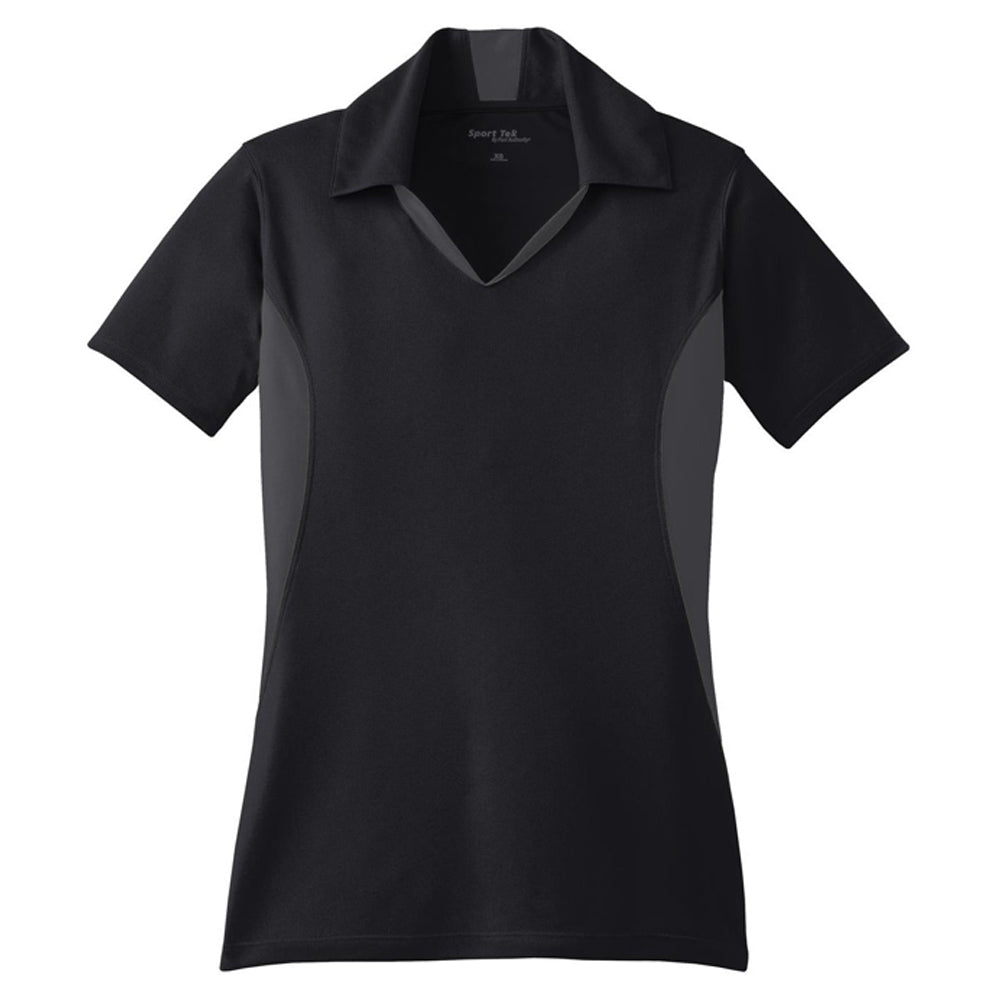 Sport-Tek® Ladies Side Blocked Micropique Sport-Wick® Polo