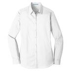 Port Authority® Ladies Long Sleeve Carefree Poplin Shirt