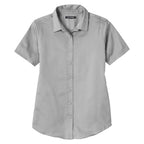 Port Authority® Ladies Short Sleeve SuperPro React®Twill Shirt
