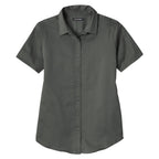 Port Authority® Ladies Short Sleeve SuperPro React®Twill Shirt