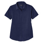 Port Authority® Ladies Short Sleeve SuperPro React®Twill Shirt
