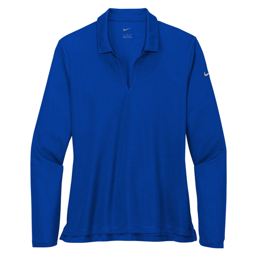 Nike Ladies Dri-FIT Micro Pique 2.0 Long Sleeve Polo