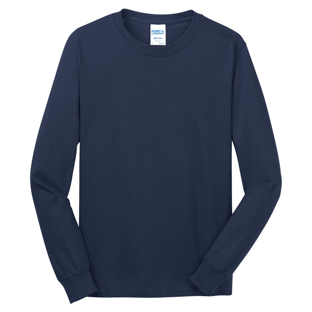 Port & Company® - Long Sleeve Core Cotton Tee