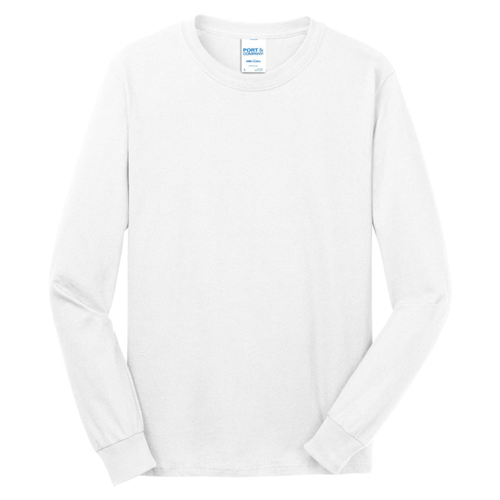 Port & Company® - Long Sleeve Core Cotton Tee