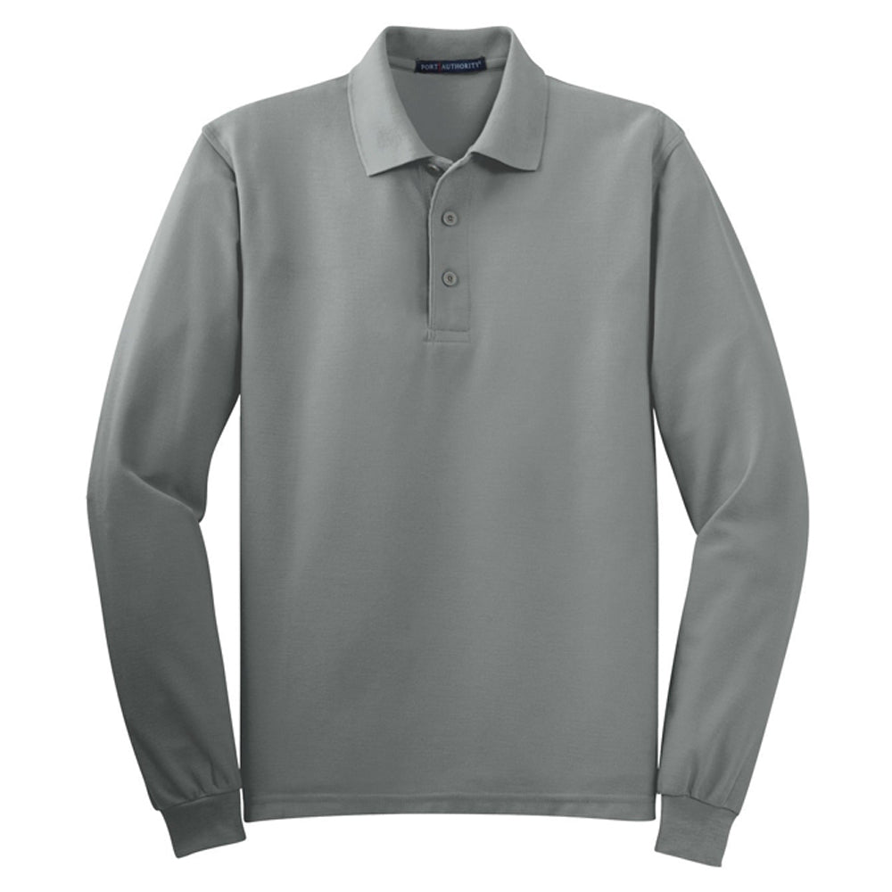 Port Authority® Tall Silk Touch® Long Sleeve Polo