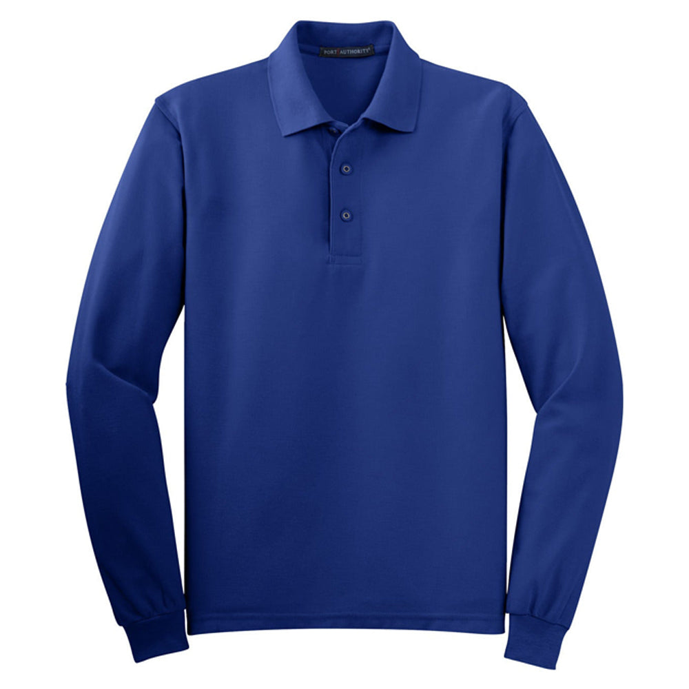 Port Authority® Tall Silk Touch® Long Sleeve Polo