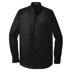 Port Authority® Tall Long Sleeve Carefree Poplin Shirt