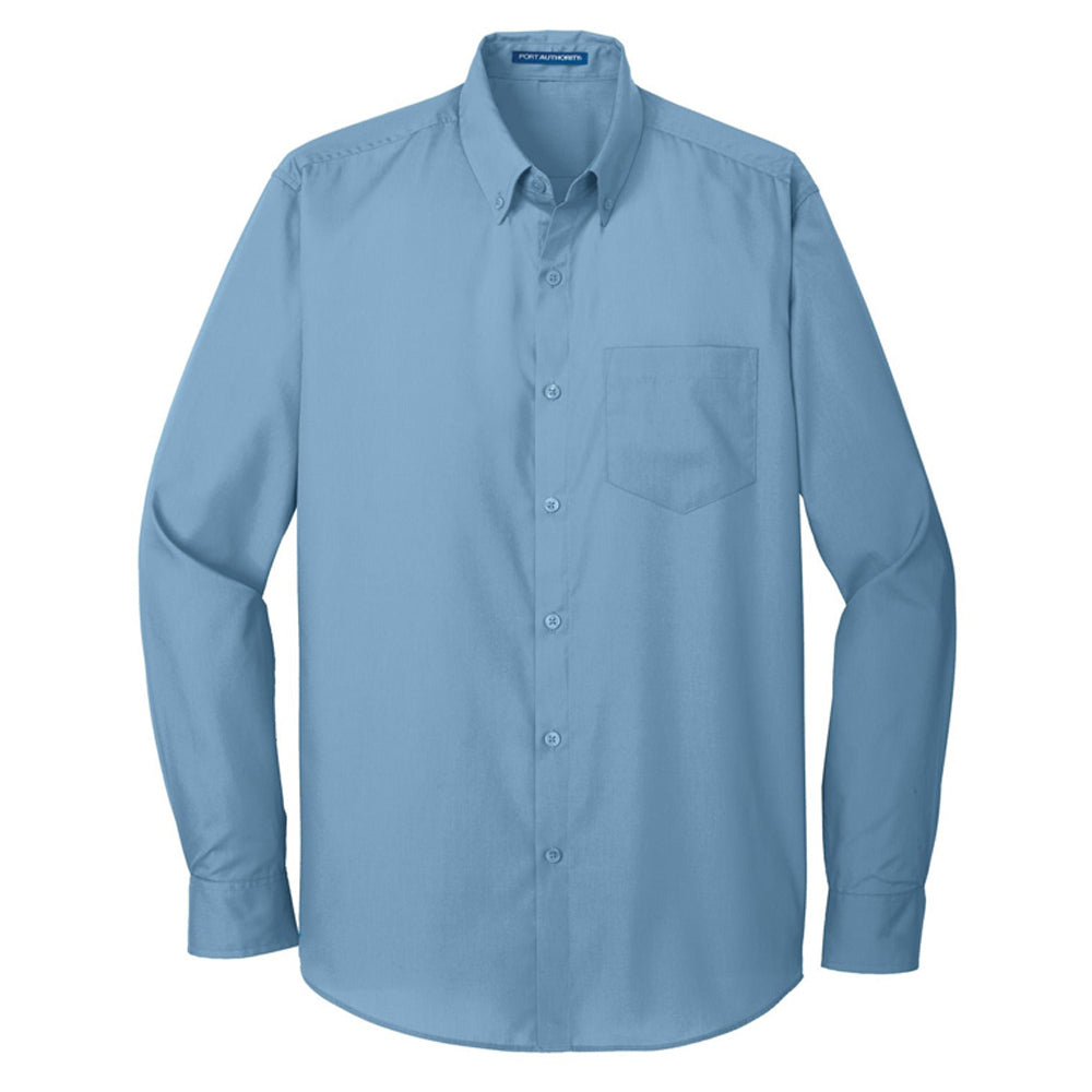 Port Authority® Long Sleeve Carefree Poplin Shirt