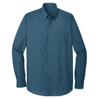 Port Authority® Long Sleeve Carefree Poplin Shirt