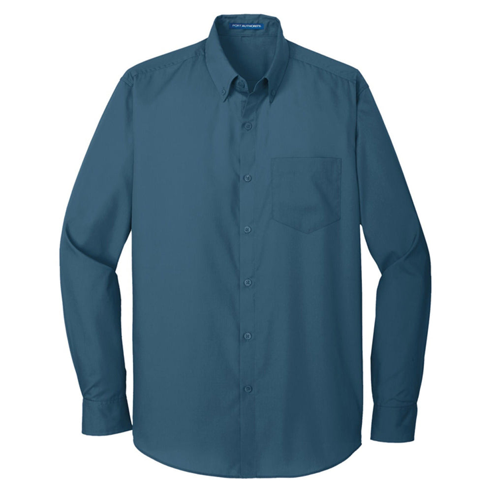 Port Authority® Long Sleeve Carefree Poplin Shirt