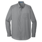 Port Authority® Long Sleeve Carefree Poplin Shirt