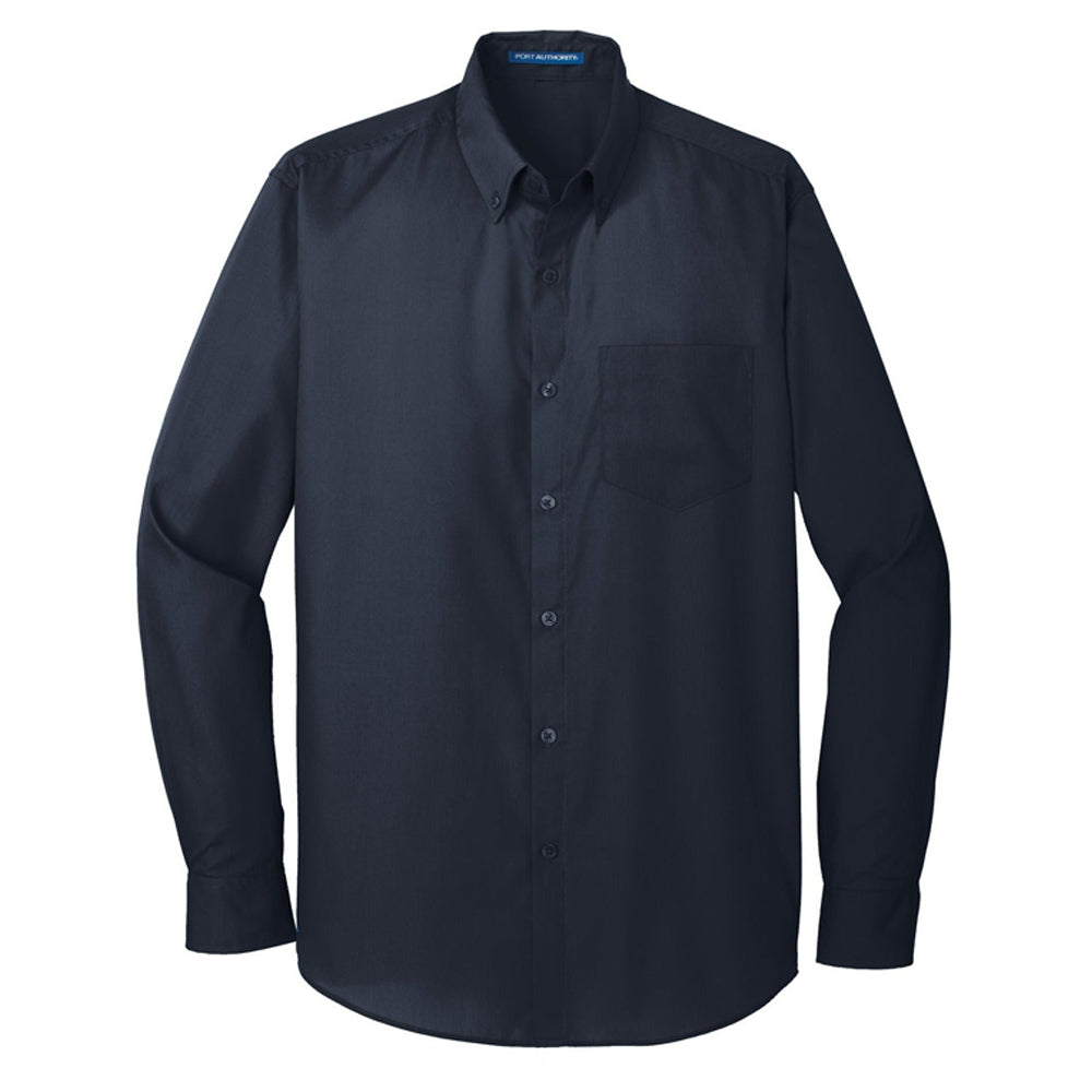 Port Authority® Long Sleeve Carefree Poplin Shirt