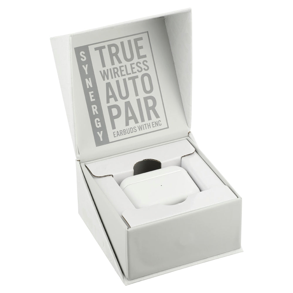Synergy True Wireless Auto Pair Earbuds with ENC