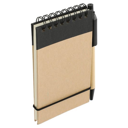 5" x 4" FSC® Mix Recycled Jotter with Pen