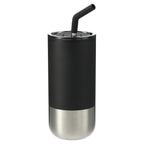 Lagom Insulated 16oz Stainless Steel Tumbler with Straw