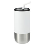 Lagom Insulated 16oz Stainless Steel Tumbler with Straw