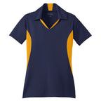 Sport-Tek® Ladies Side Blocked Micropique Sport-Wick® Polo