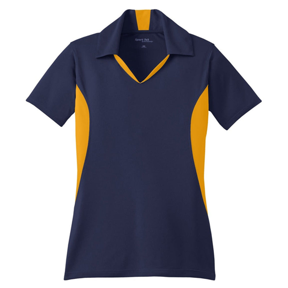 Sport-Tek® Ladies Side Blocked Micropique Sport-Wick® Polo