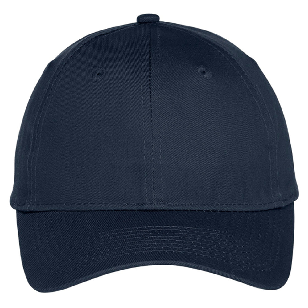 Port & Company® Six-Panel Unstructured Twill Cap