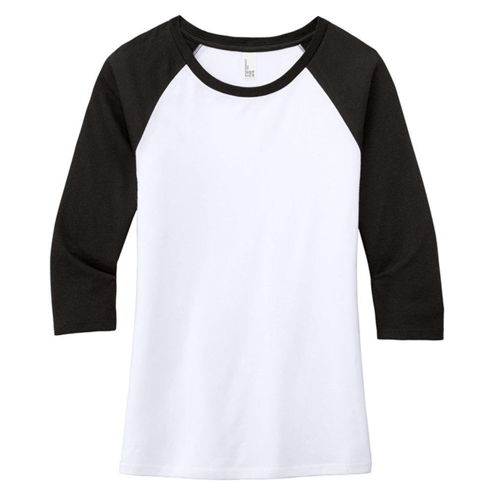 District® Women's Perfect Tri® 3/4-Sleeve Raglan