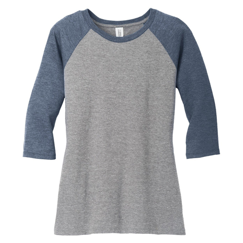 District® Women's Perfect Tri® 3/4-Sleeve Raglan