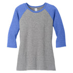 District® Women's Perfect Tri® 3/4-Sleeve Raglan