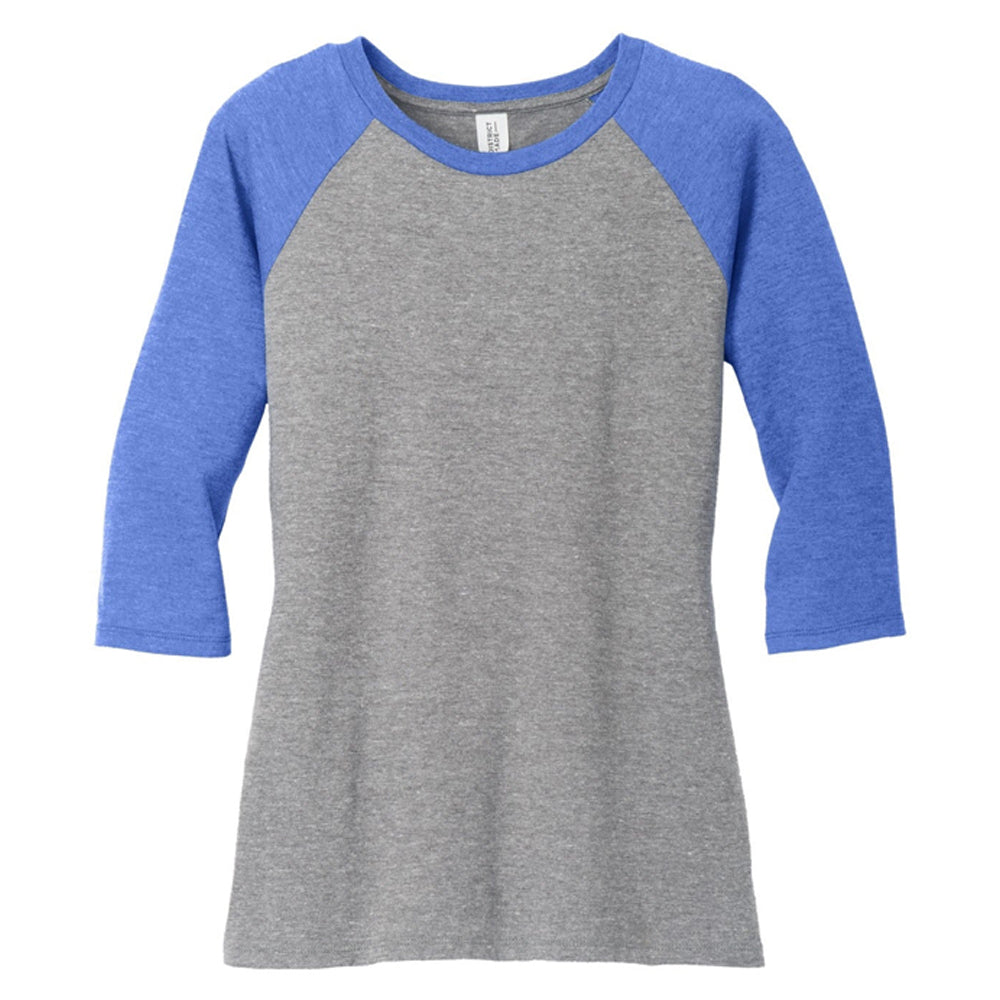 District® Women's Perfect Tri® 3/4-Sleeve Raglan