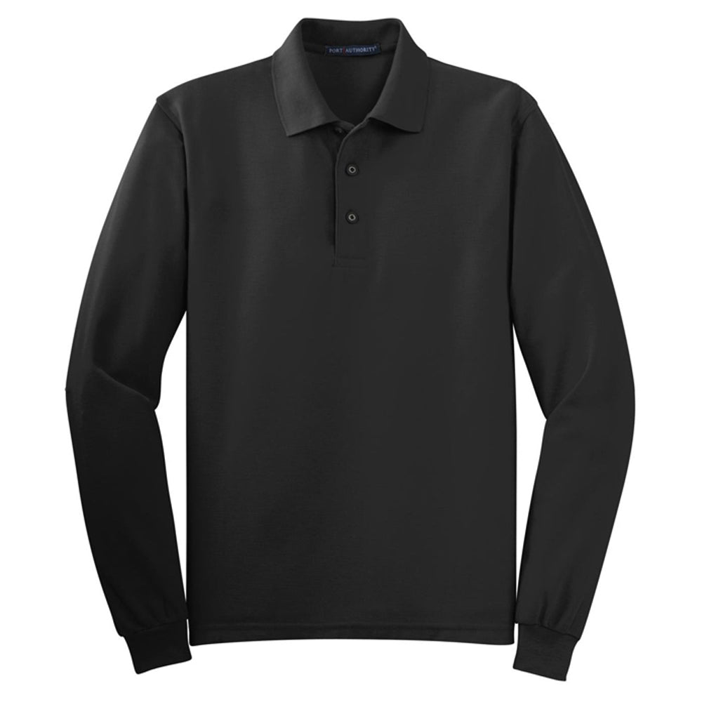 Port Authority® Silk Touch™ Long Sleeve Polo