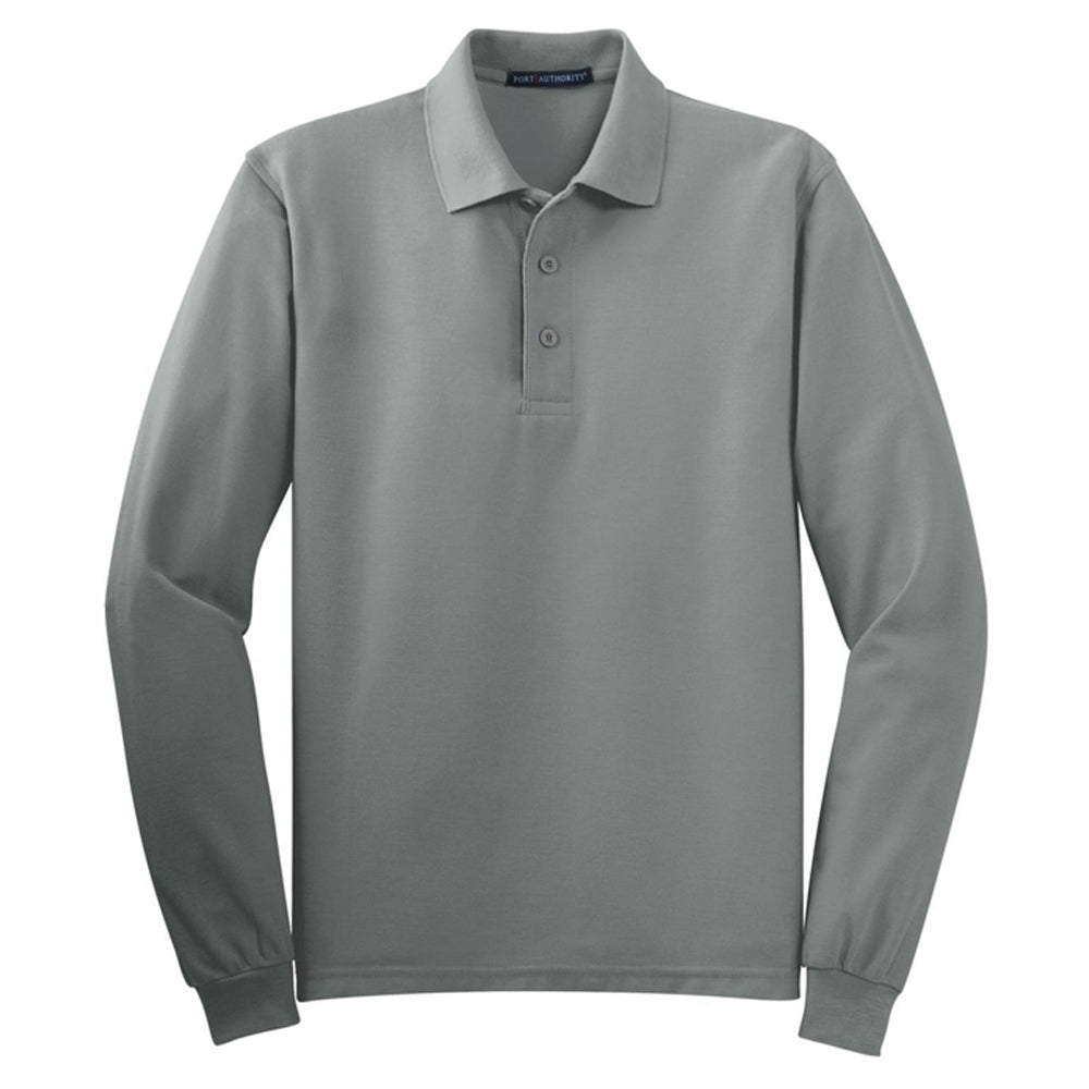 Port Authority® Silk Touch™ Long Sleeve Polo