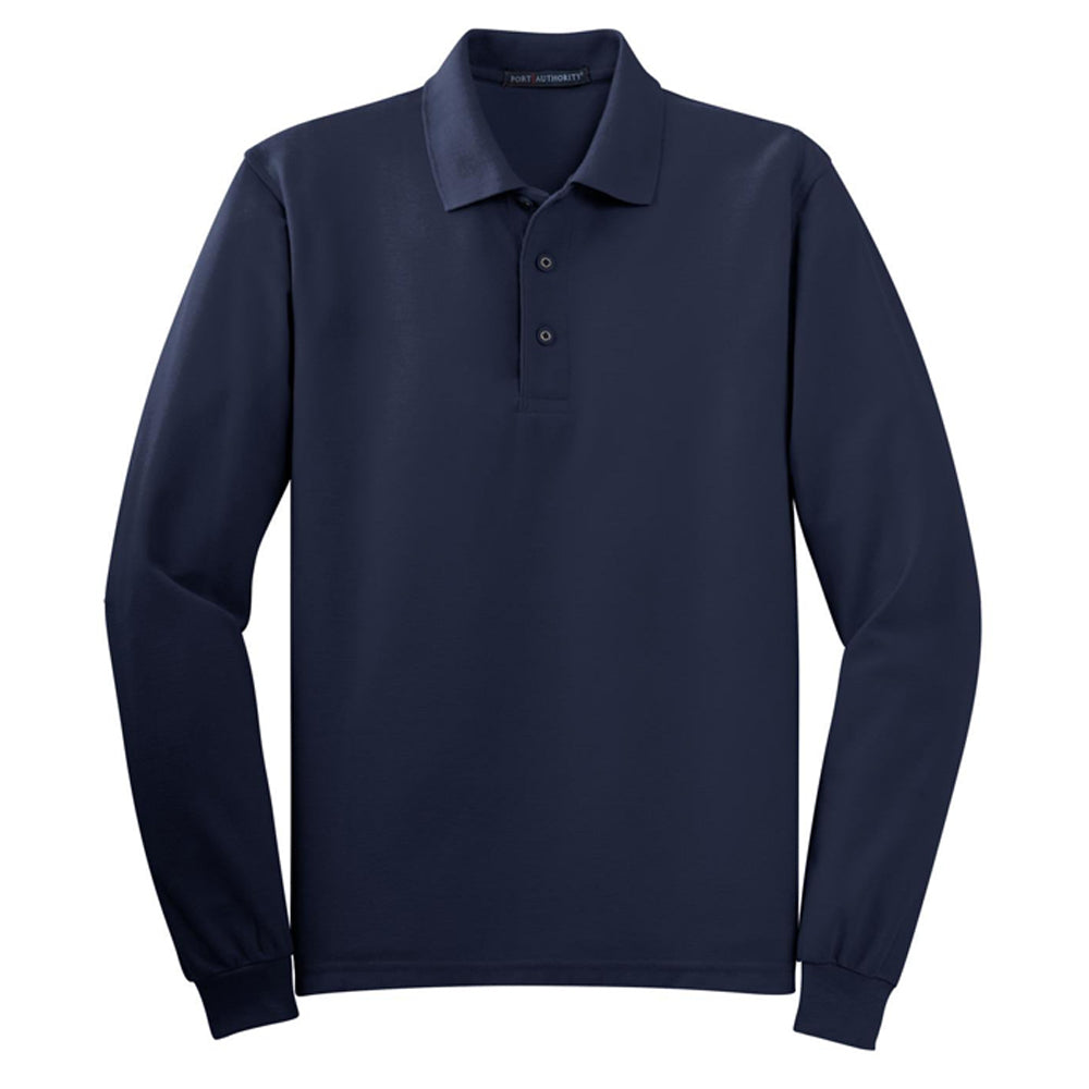 Port Authority® Silk Touch™ Long Sleeve Polo
