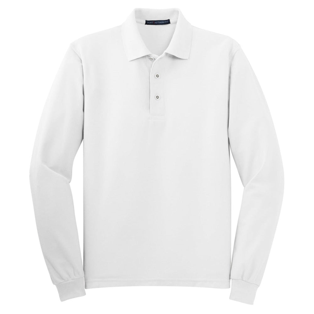 Port Authority® Silk Touch™ Long Sleeve Polo